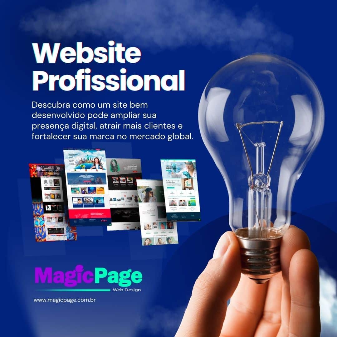 Website Profissional – Sucesso Online