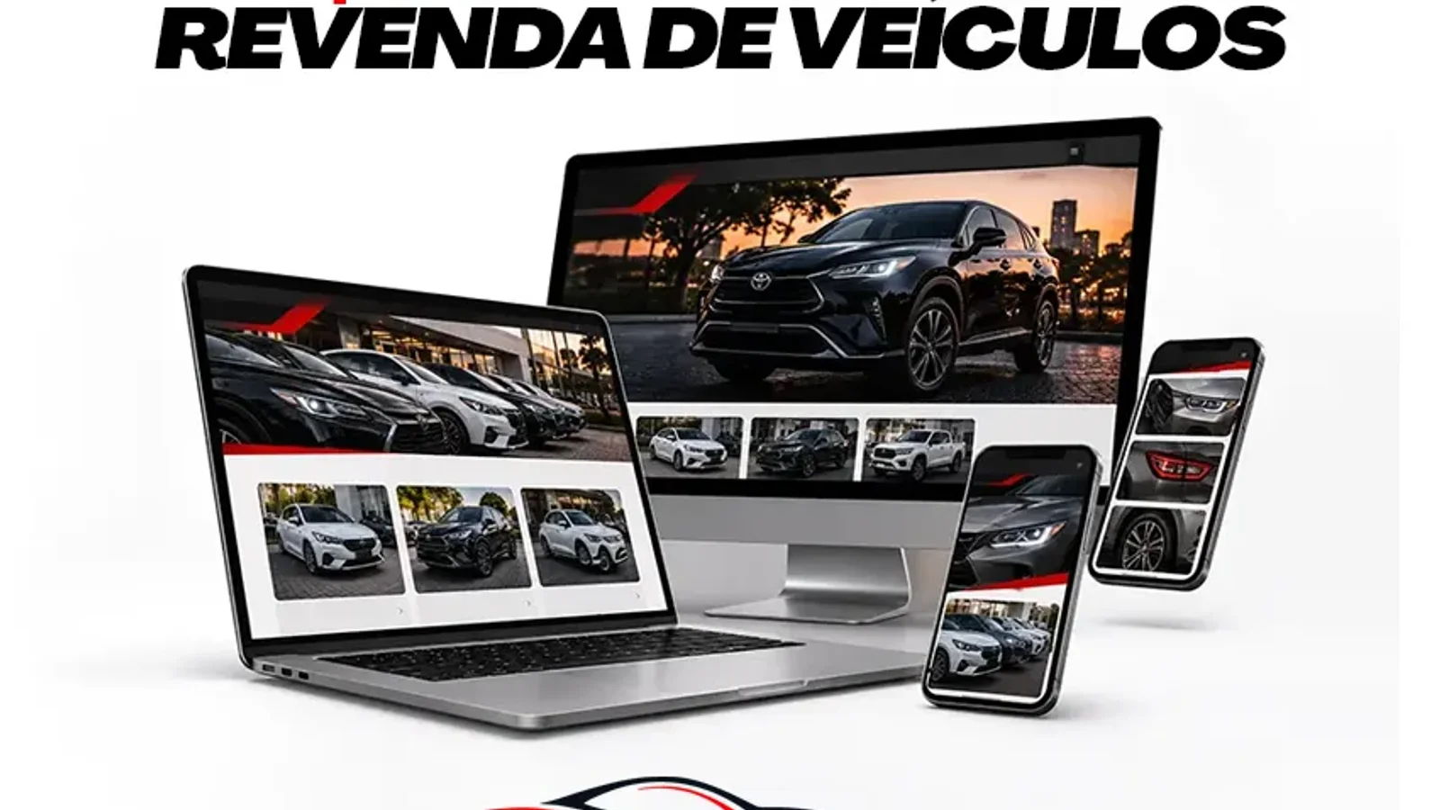Site profissional para revenda de veículos com catálogo de carros e contato por WhatsApp — MagicPage, criação de sites em Santa Cruz do Sul
