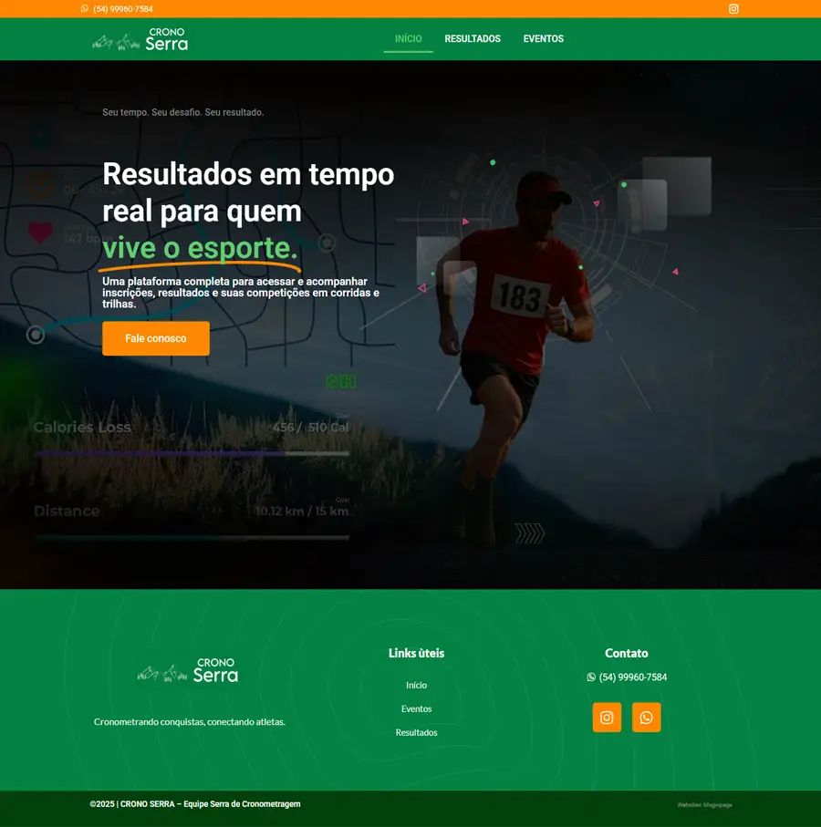 Capa do projeto Cronoserra