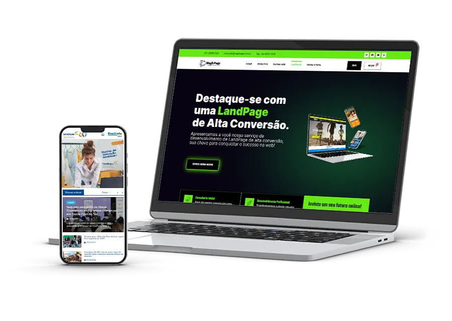 MagicPage Desenvolvimento de Web sites LandPages